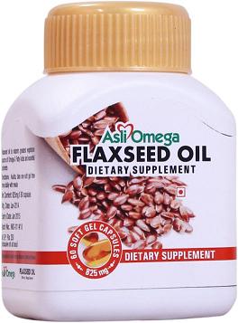 Flax Seed Oil Gel Capsule